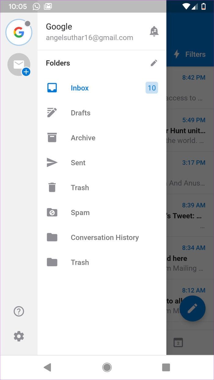 Outlook Hamburger