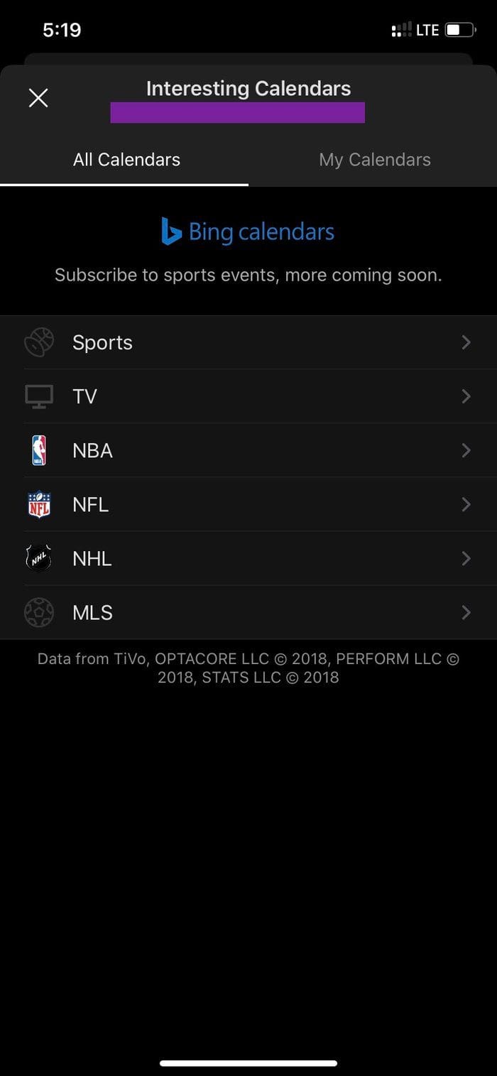 Outlook tv