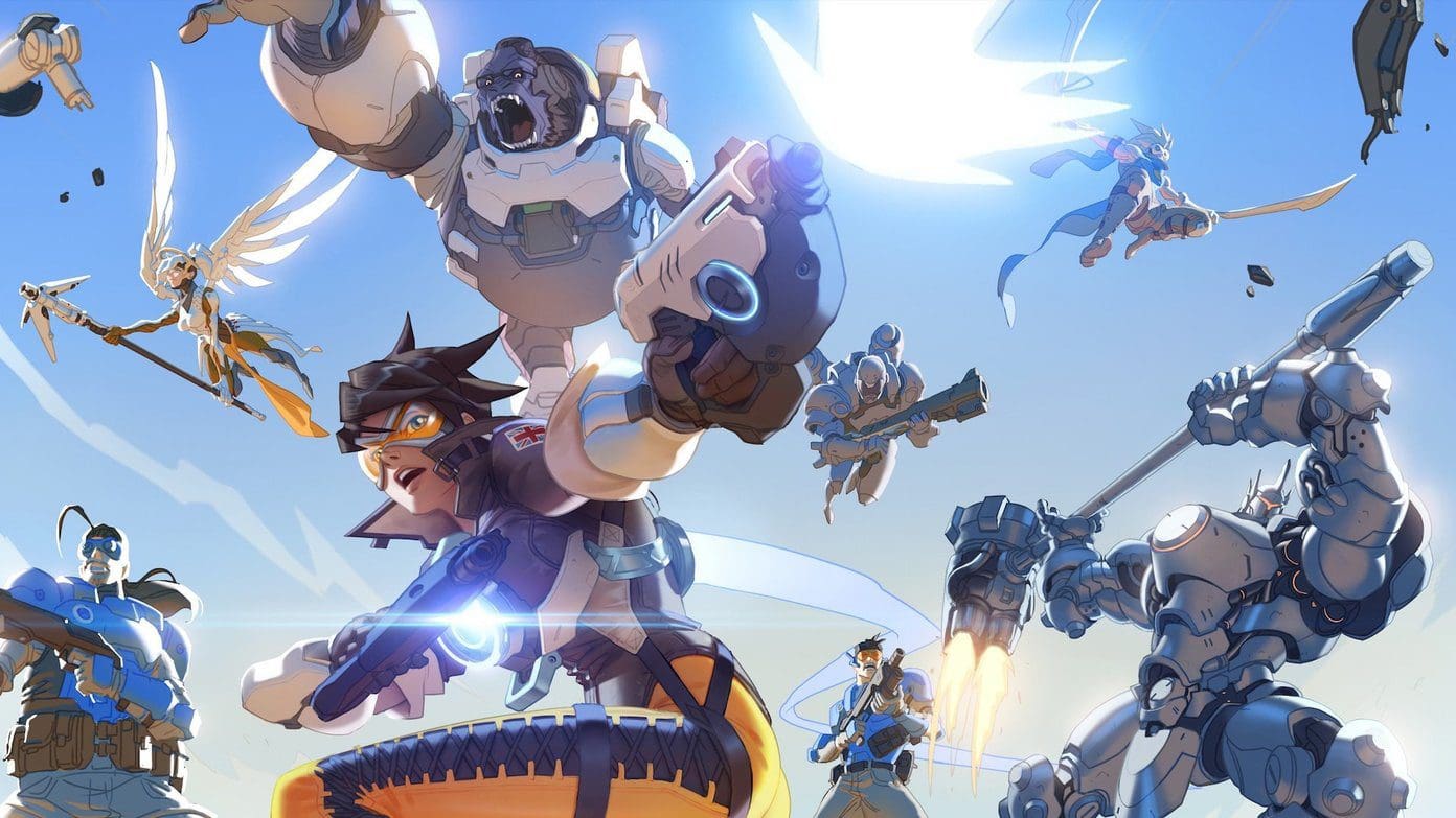 Overwatch 4K Wallpaper White Knights