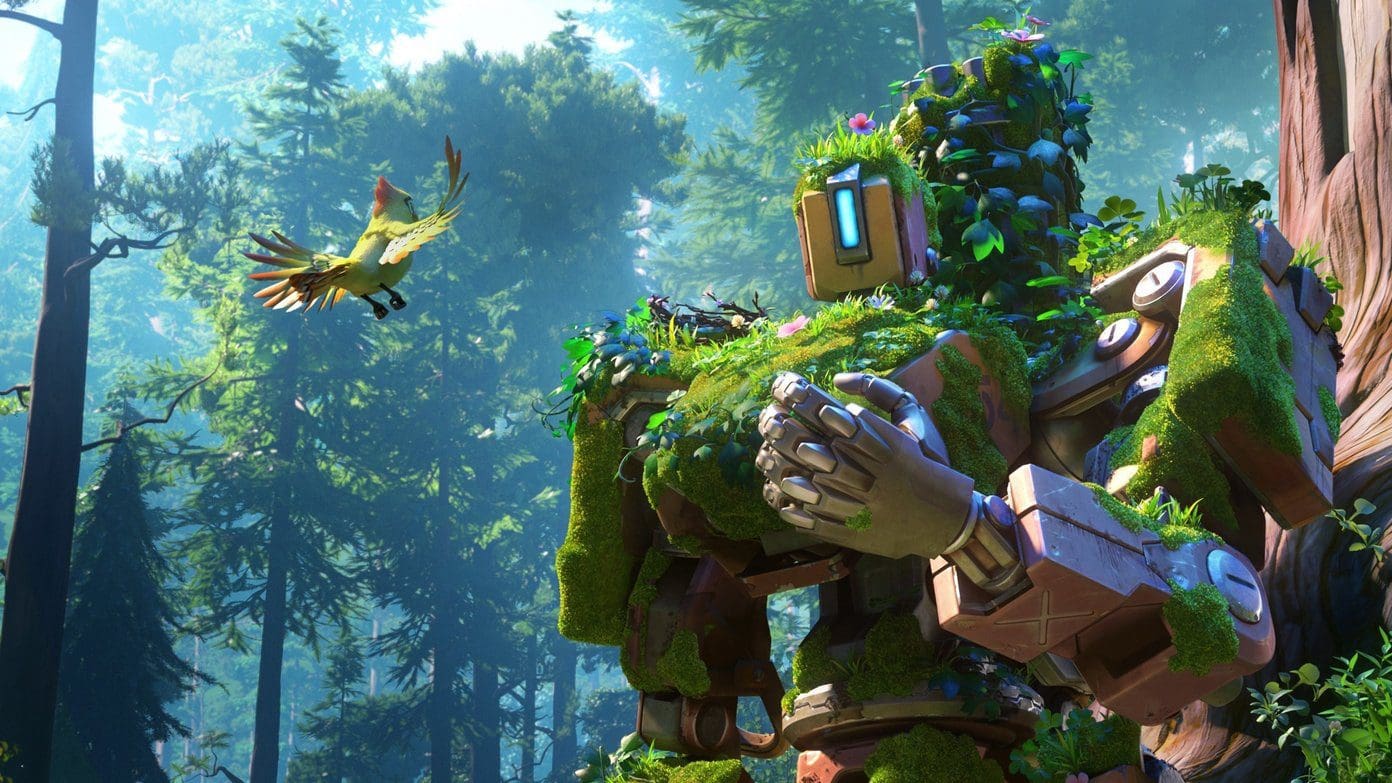 Overwatch Wallpaper 4K Bastion