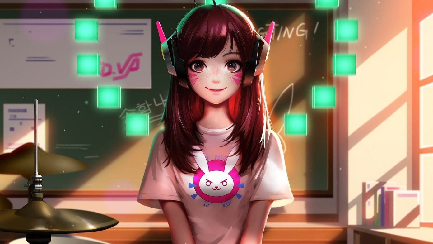 Overwatch Wallpaper 4K Dva