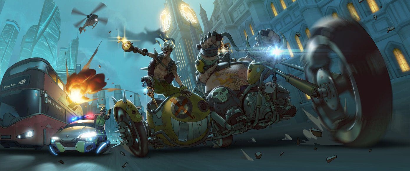 Overwatch Wallpaper Junkrat