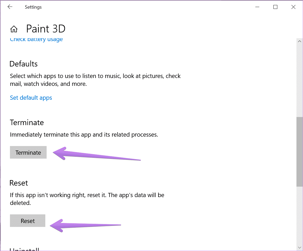 Paint 3d keeps crashing windows 3