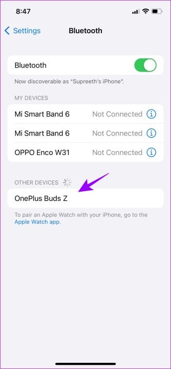 Pair Bluetooth Headset - Connect Device 