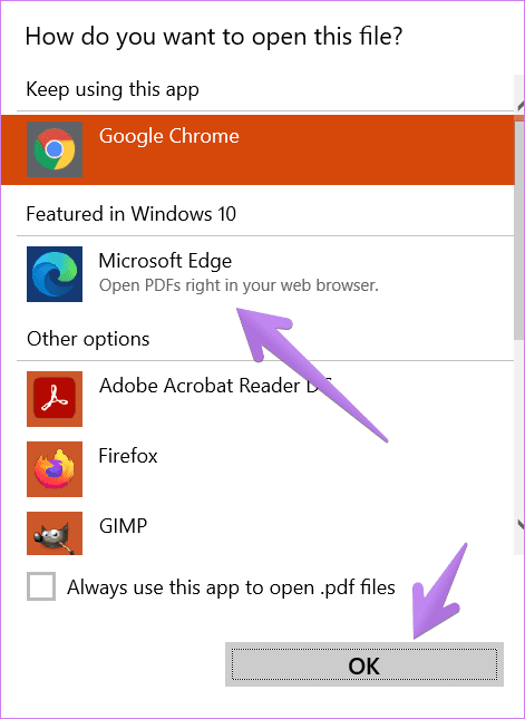 Pdf files not opening in edge 2