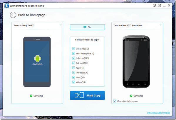 Phone Transfer