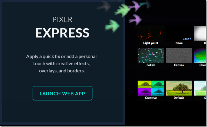 Pixlr Express