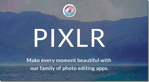 Pixlr Main