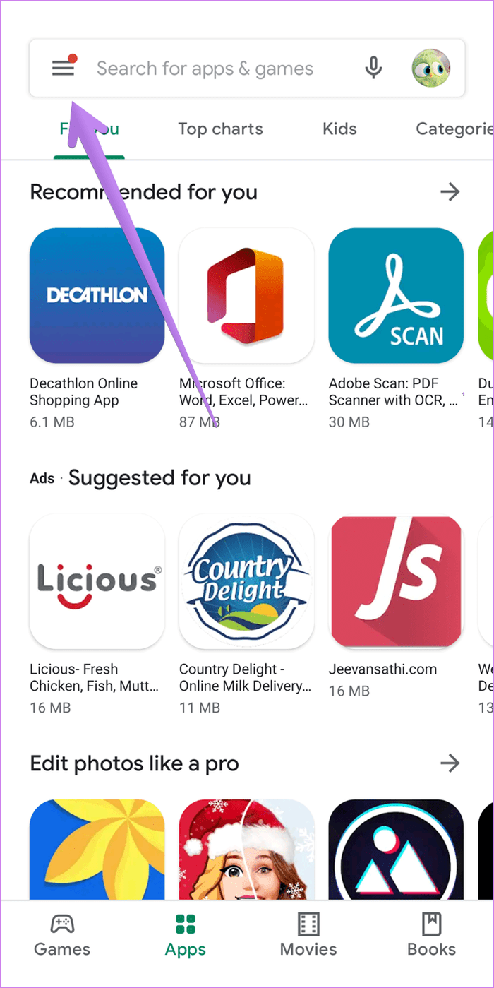 Play store cannot change country 1