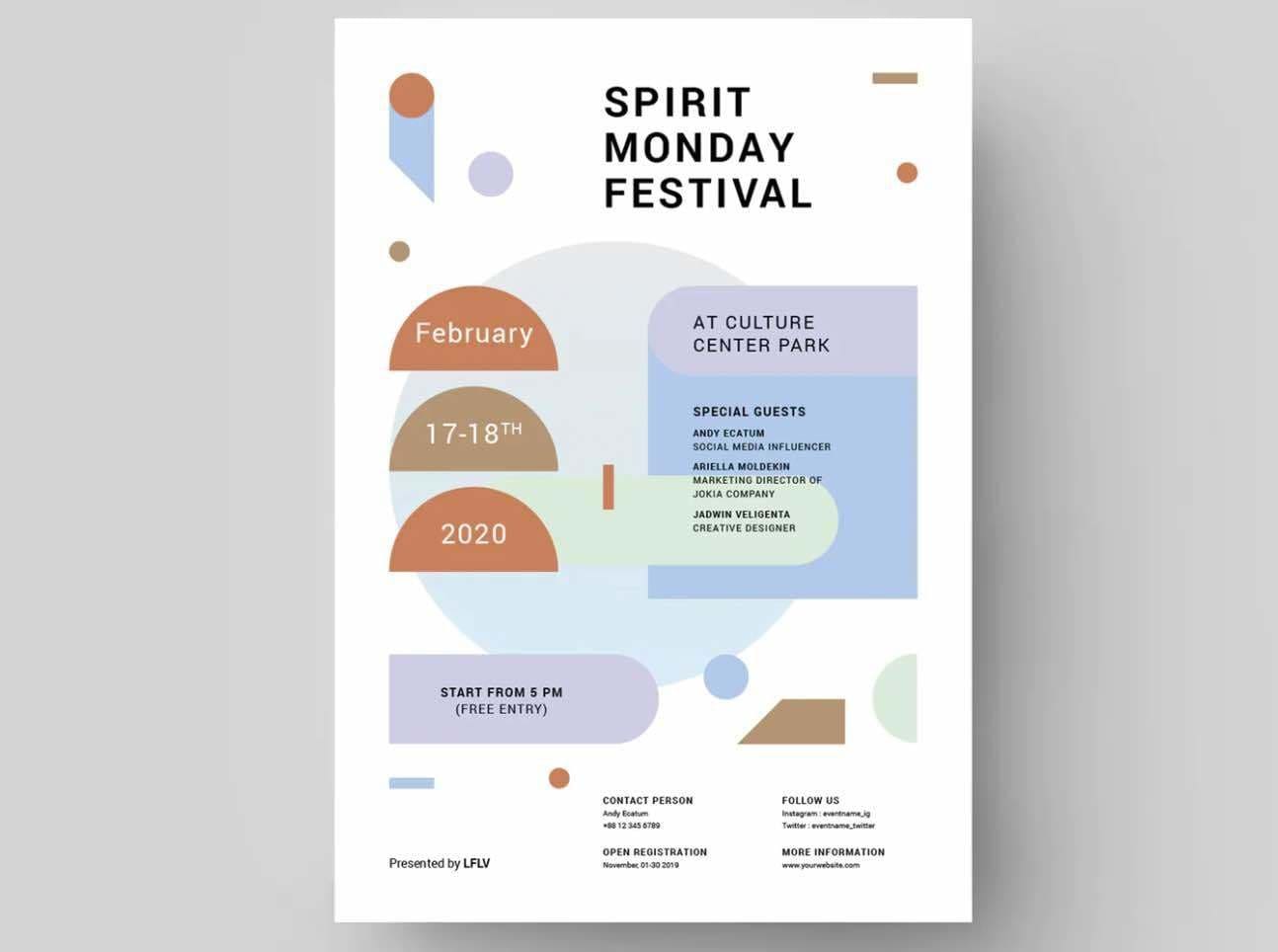 Poster template for google docs