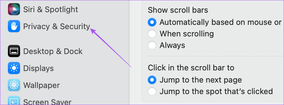 privacy and security Mac