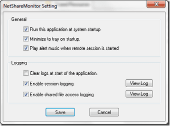 Program Settings