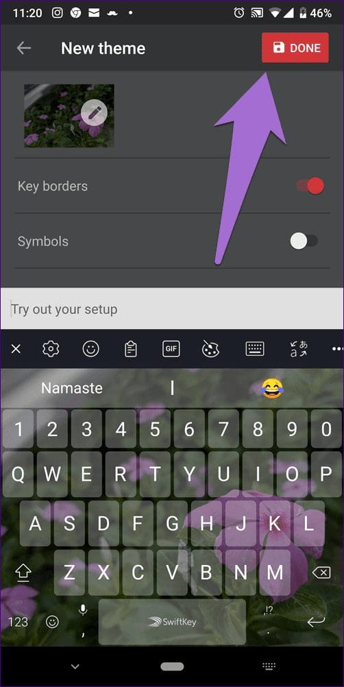 Put Picture Background Image Android Keyboard 17