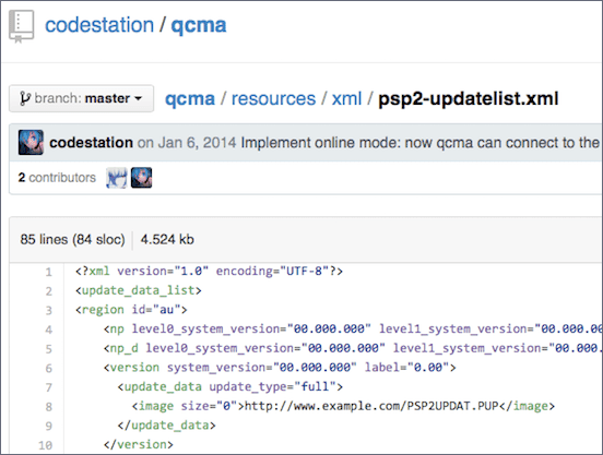 Q Cma Update Code