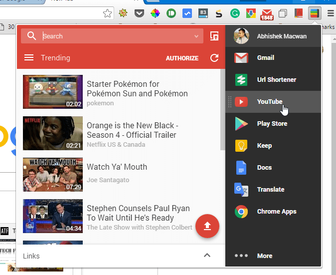 Quick Access And Preview