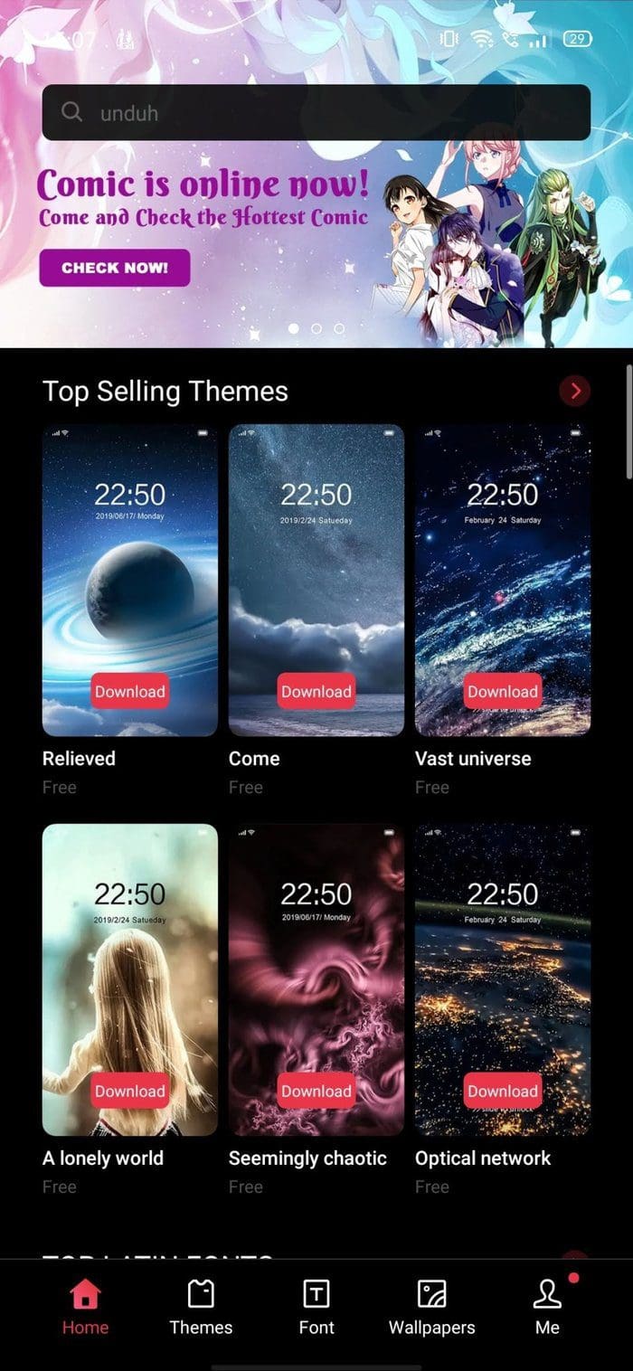 Realme theme