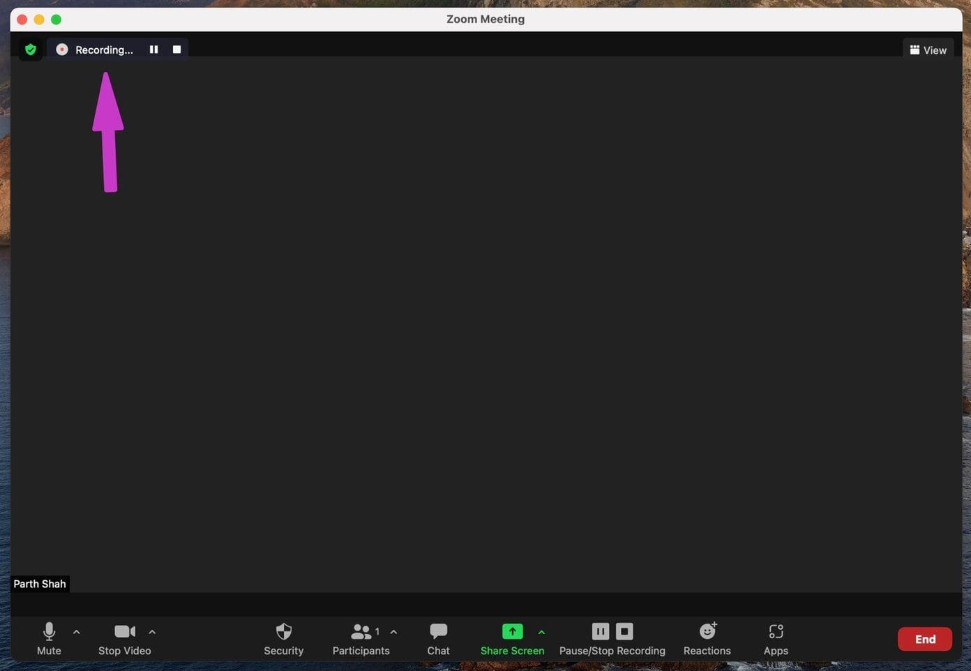 Recording on Mac