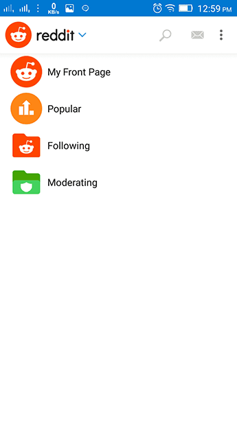 Reddit Sidebar