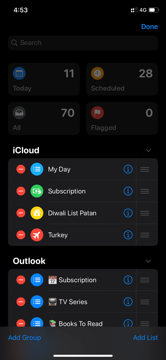 Reminders Ui2