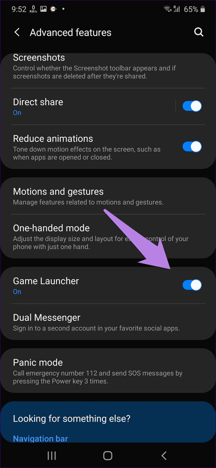Remove apps and disable game launcher samsung 7