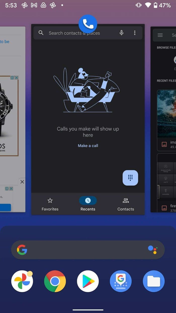 Remove apps from background