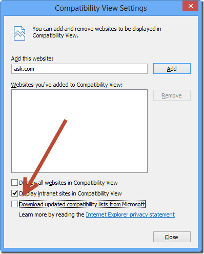 Remove Auto Update