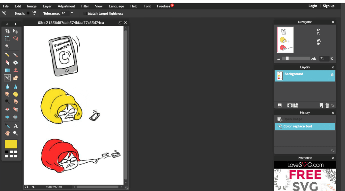 Replace Color Of Image Online 21