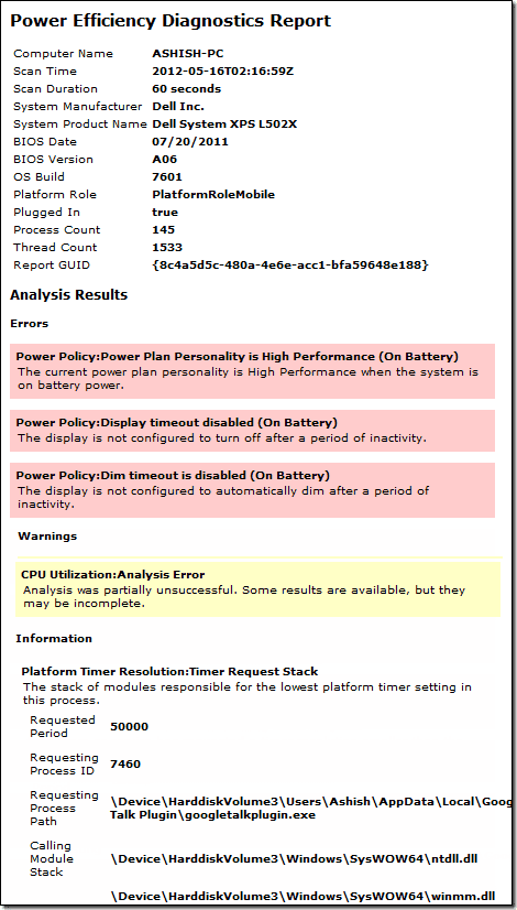 Report