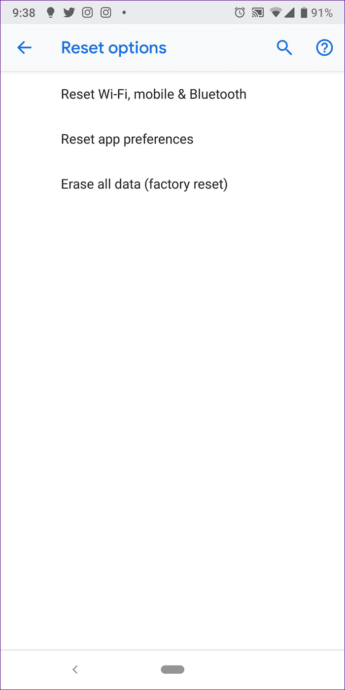 Reset Network Settings Android Ipad Iphone 7
