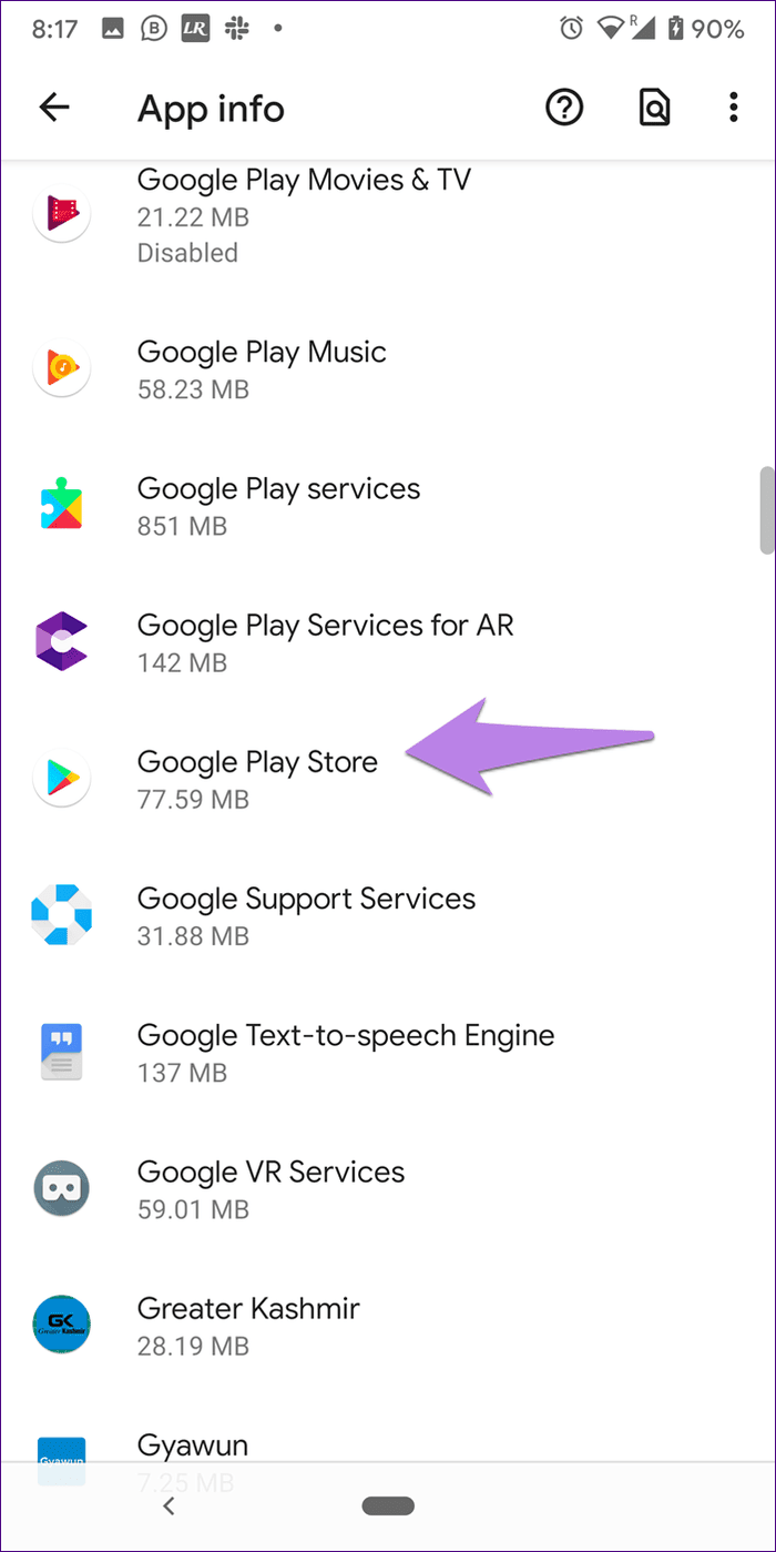 Restore Accidentally Deleted Play Store 8