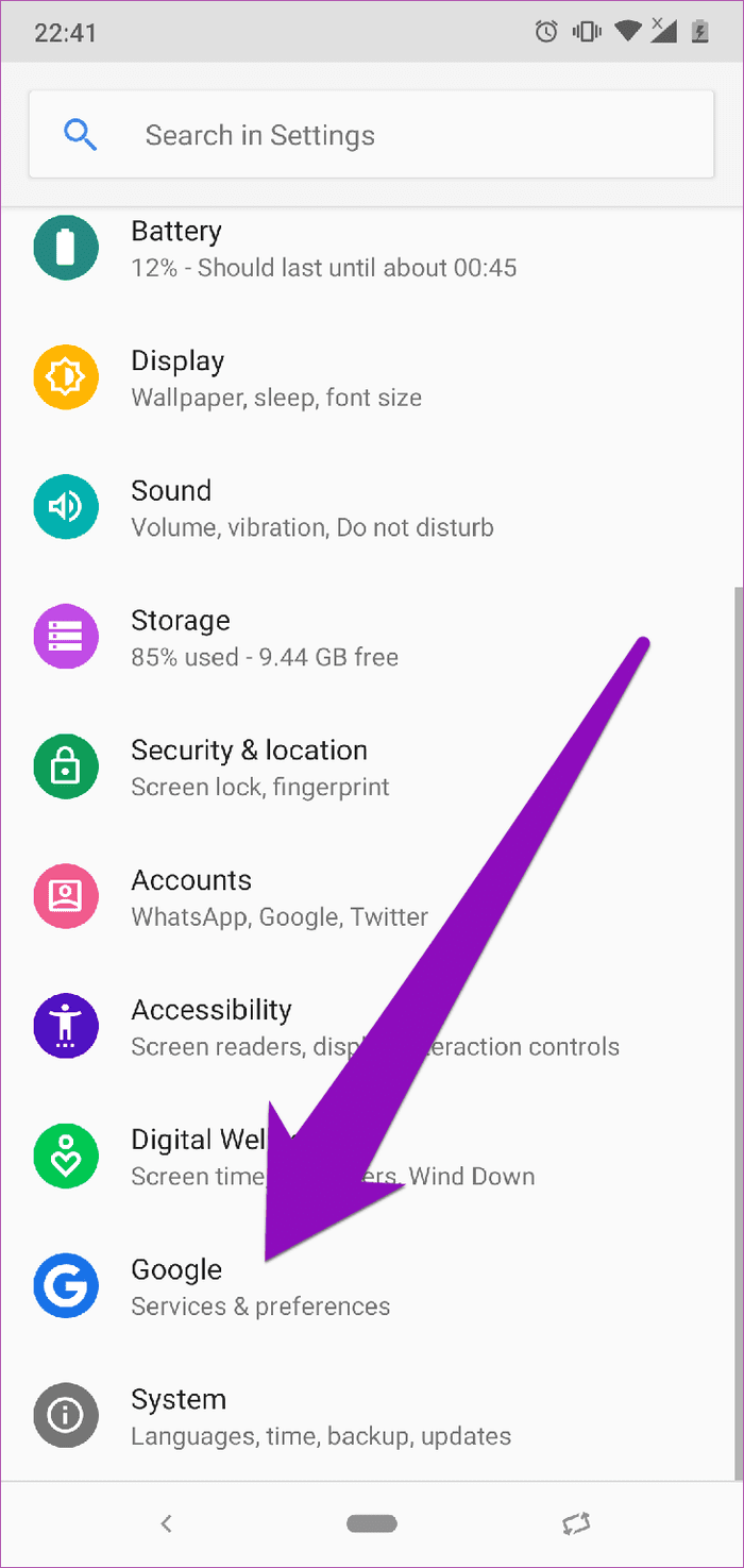 Restore Android Messages Google Drive 02
