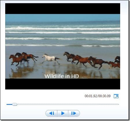 Rotated Video