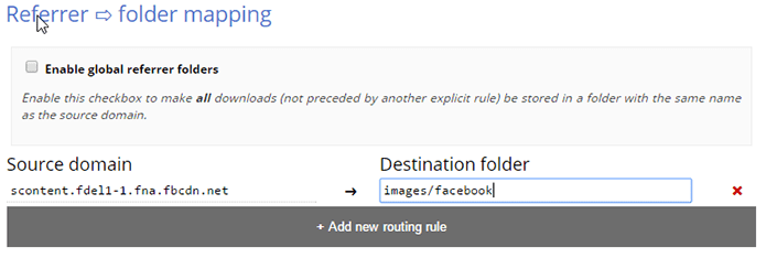 Rule Based On Referrer