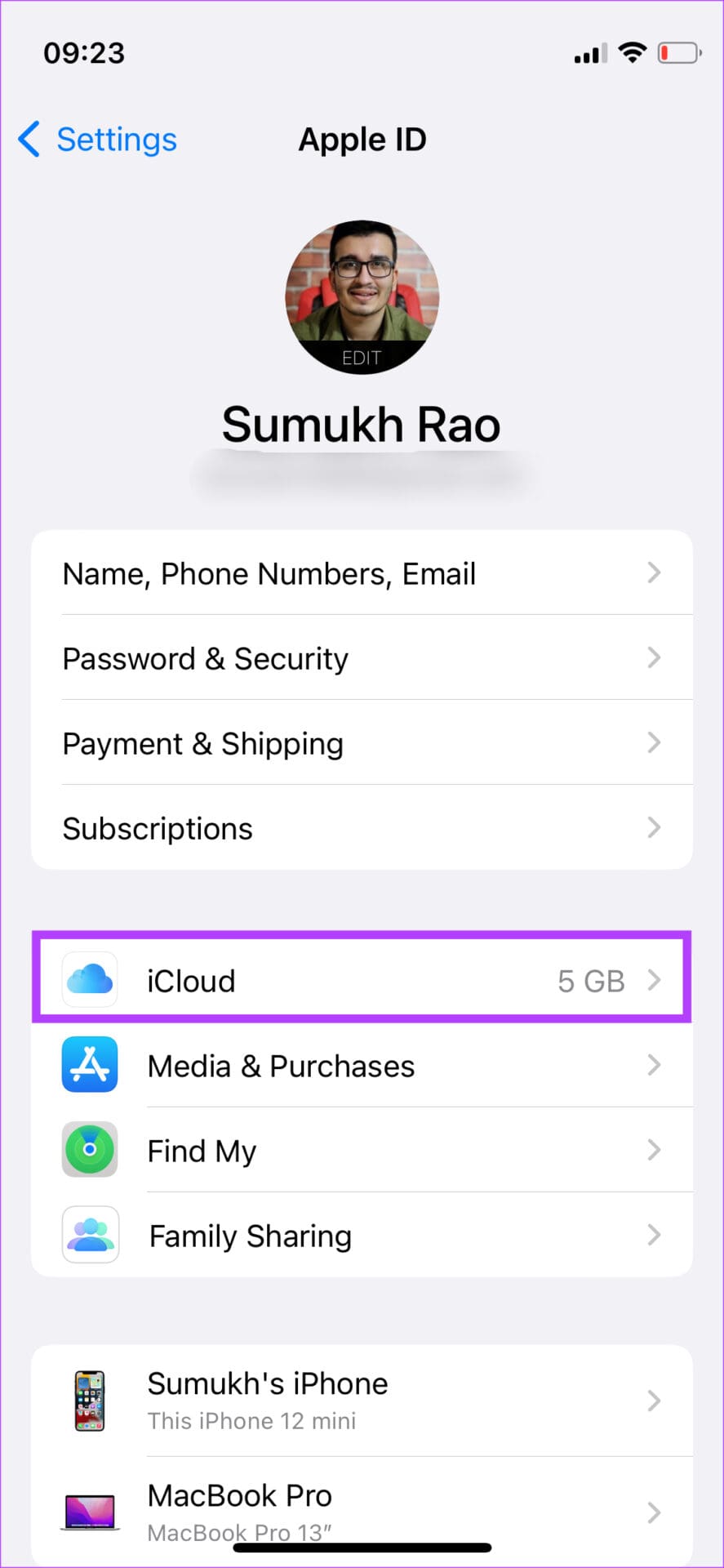 iCloud