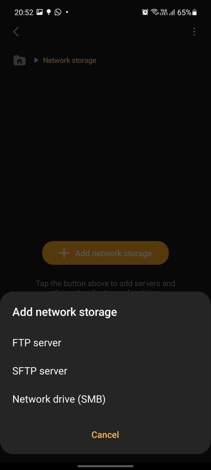 Samsung ftp server