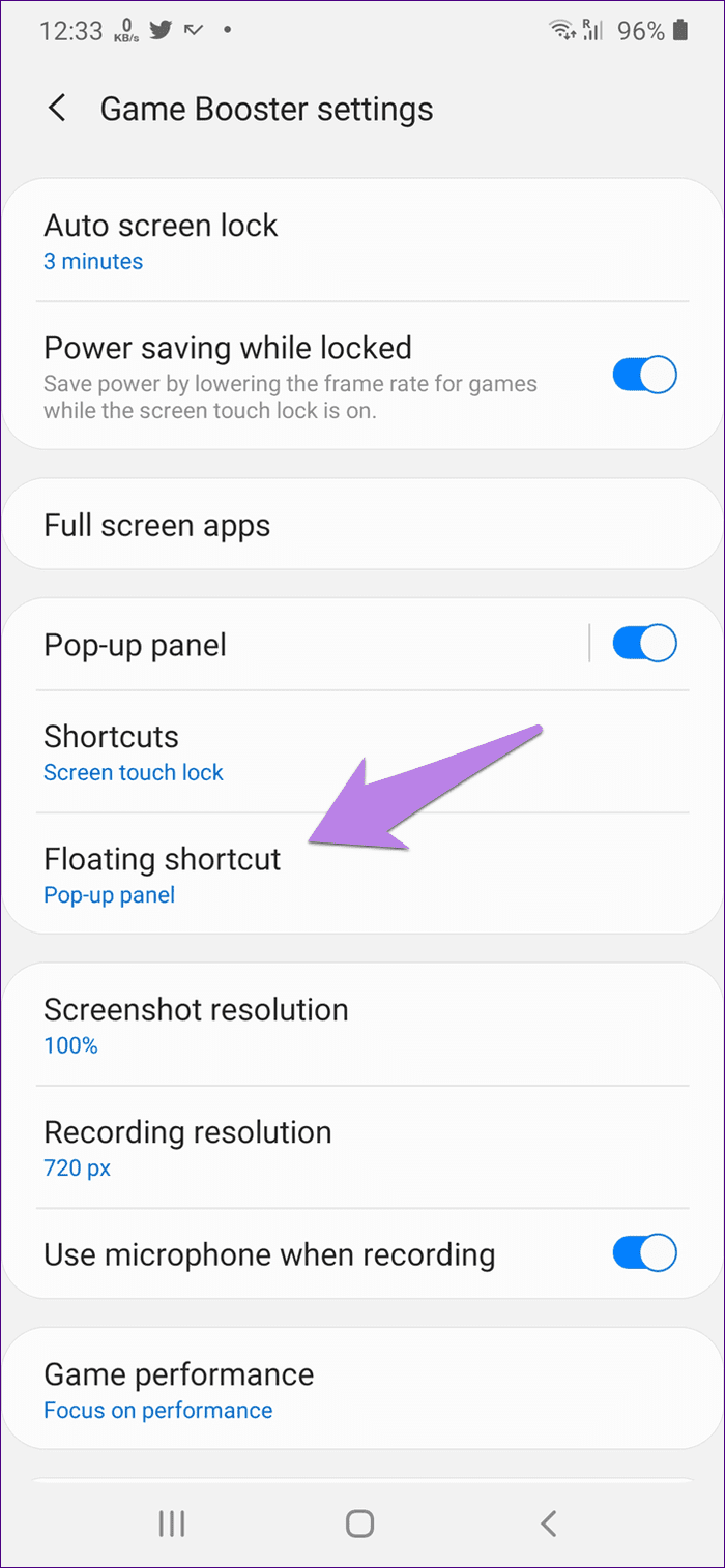 Samsung game launcher settings tips tricks 26