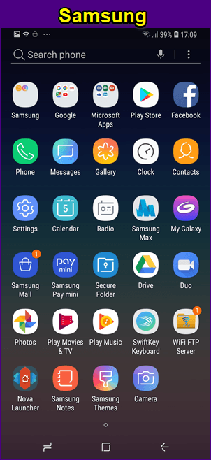 Samsung Home Launcher Touchwiz Vs Nova 11