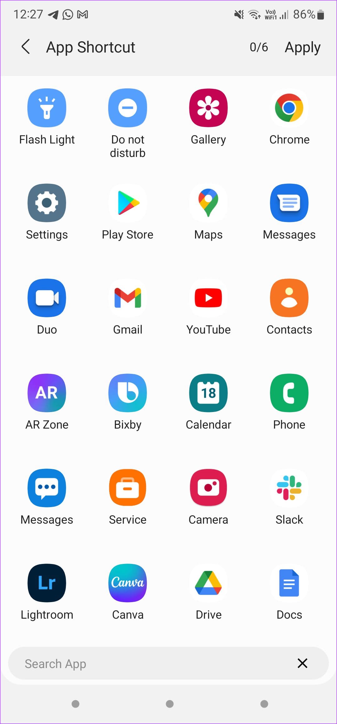 adding shortcuts
