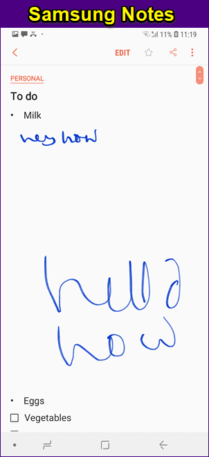 Samsung Notes Vs Google Keep 14