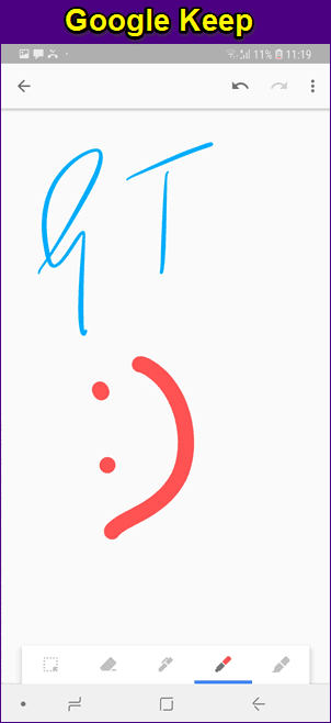 Samsung Notes Vs Google Keep 15