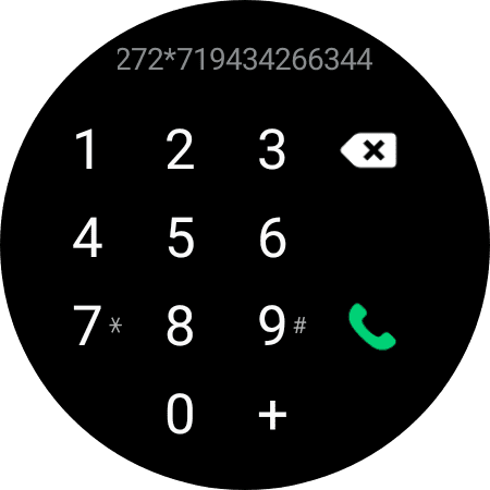 dial for hidden menu on Galaxy Watch