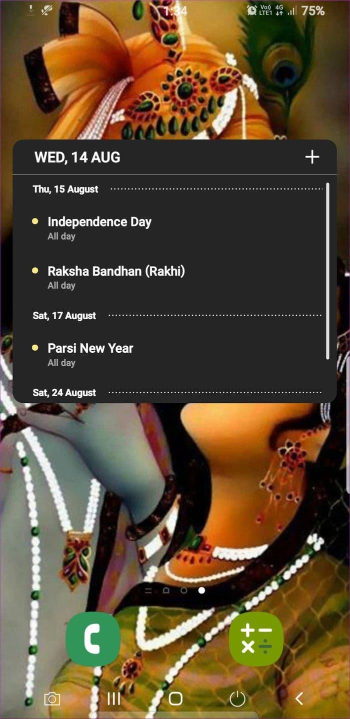 Samsung Widget