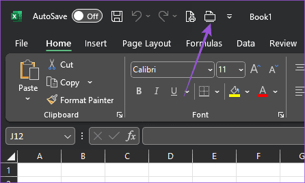 save as pdf quick access toolbar excel
