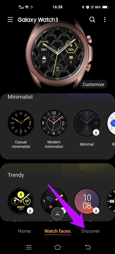 Save battery samsung galaxy watch3 6