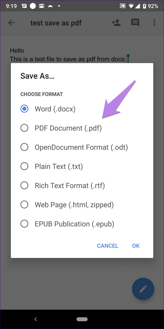 Save Google Docs As Pdf 5