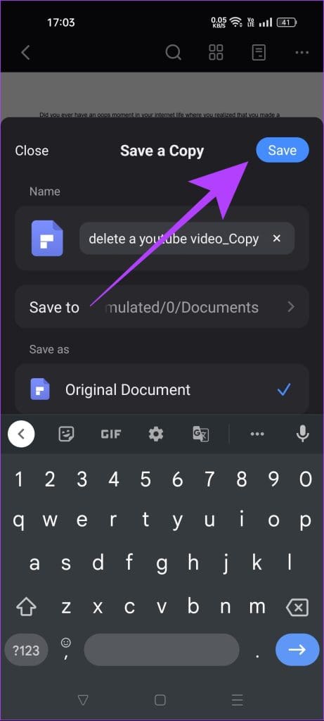 save organized pdf