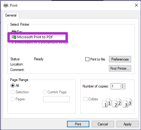Save Screenshot As Pdf Windows 10 01