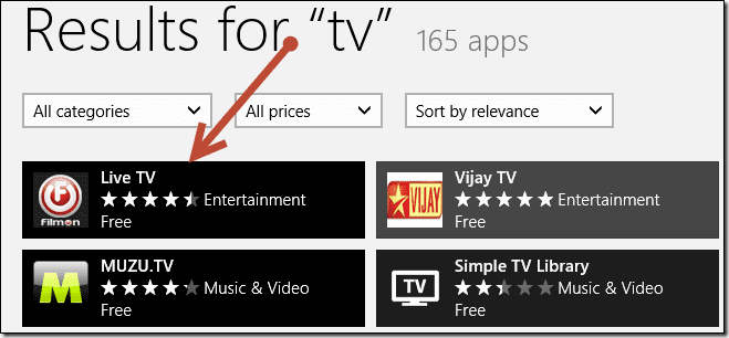 Search App