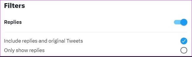 search for replies