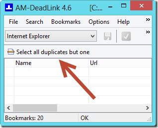 Select All But Duplicate